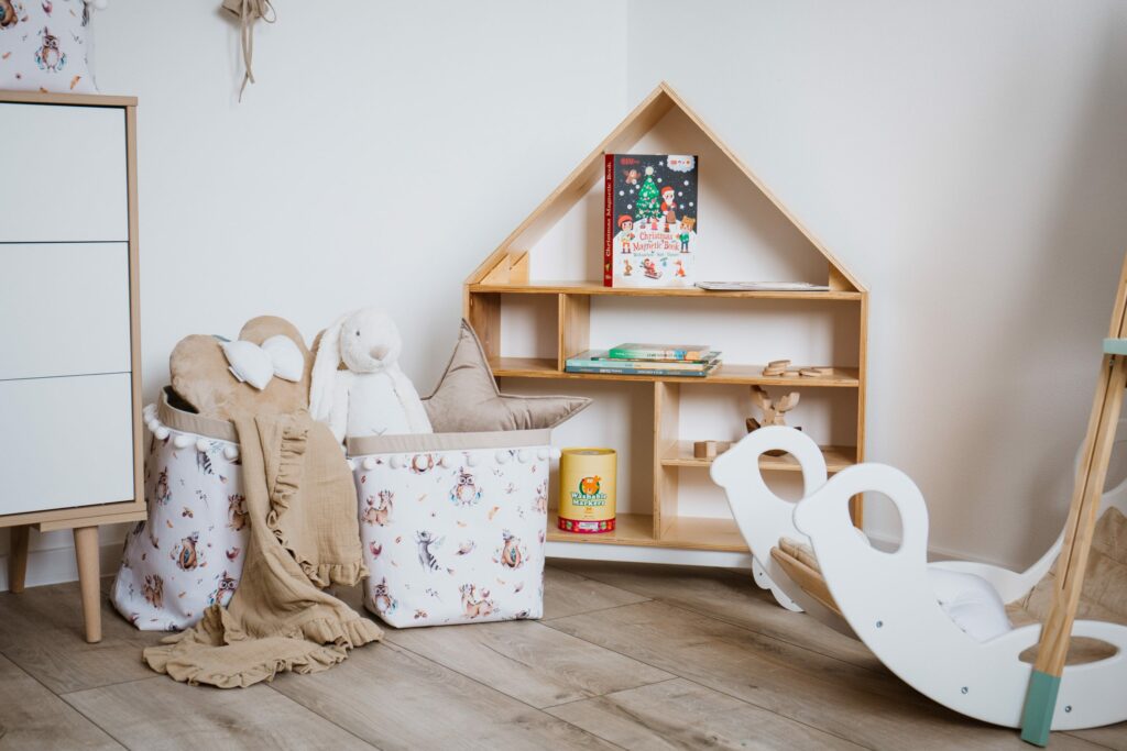 Set 2 bavlněných košíků s kuličkami (M, L) Set 2 bavlněných košíků s kuličkami (M, L)