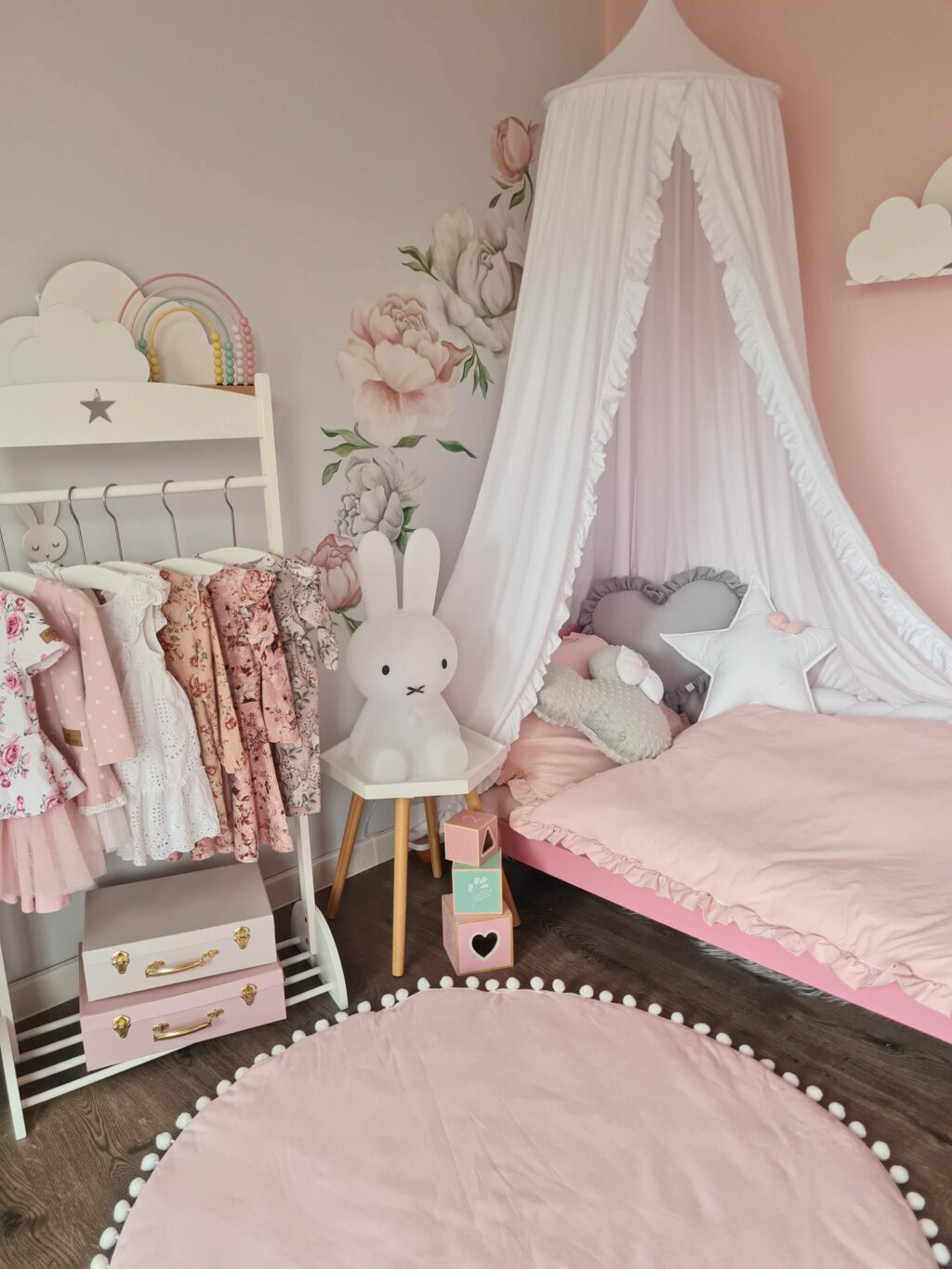 Polštář Hvězda bavlněná s mašličkou