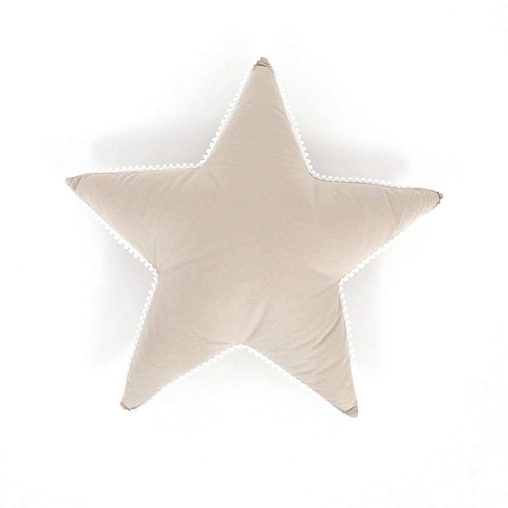 Polštář Hvězda bavlněná s kuličkami