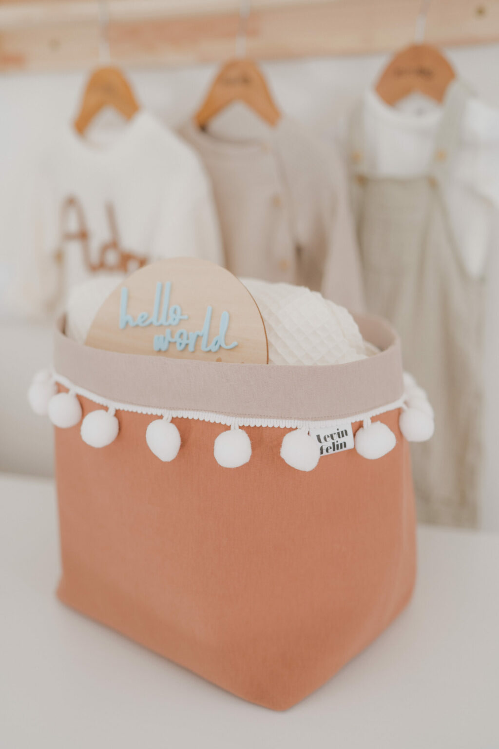 Set 2 bavlněných košíků s kuličkami (XS, S)