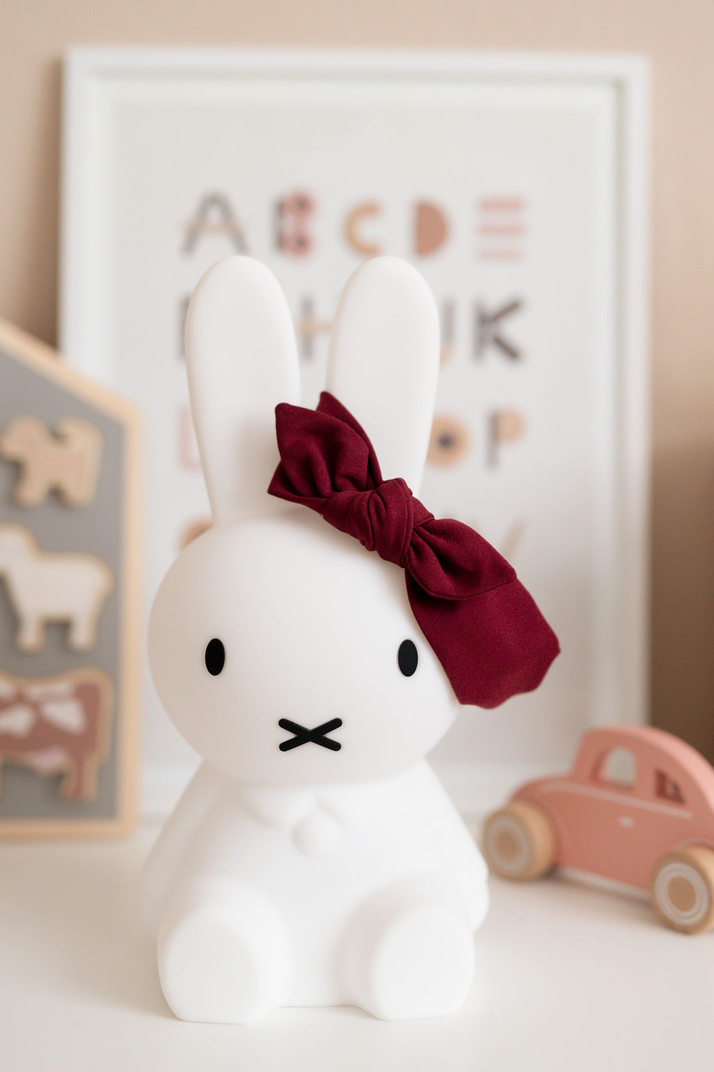 Dětská bavlněná čelenka Bow