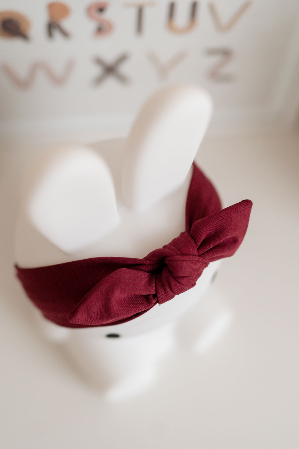 Dětská bavlněná čelenka Bow