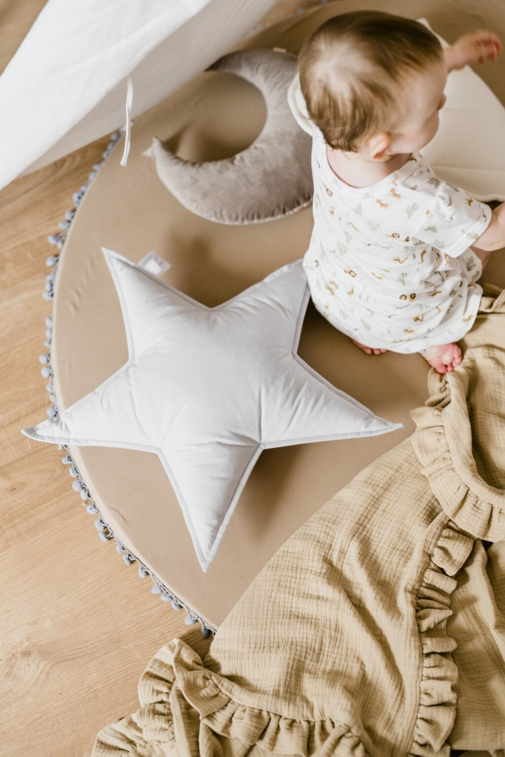 Polštář Hvězda bavlněná Polštář Hvězda bavlněná