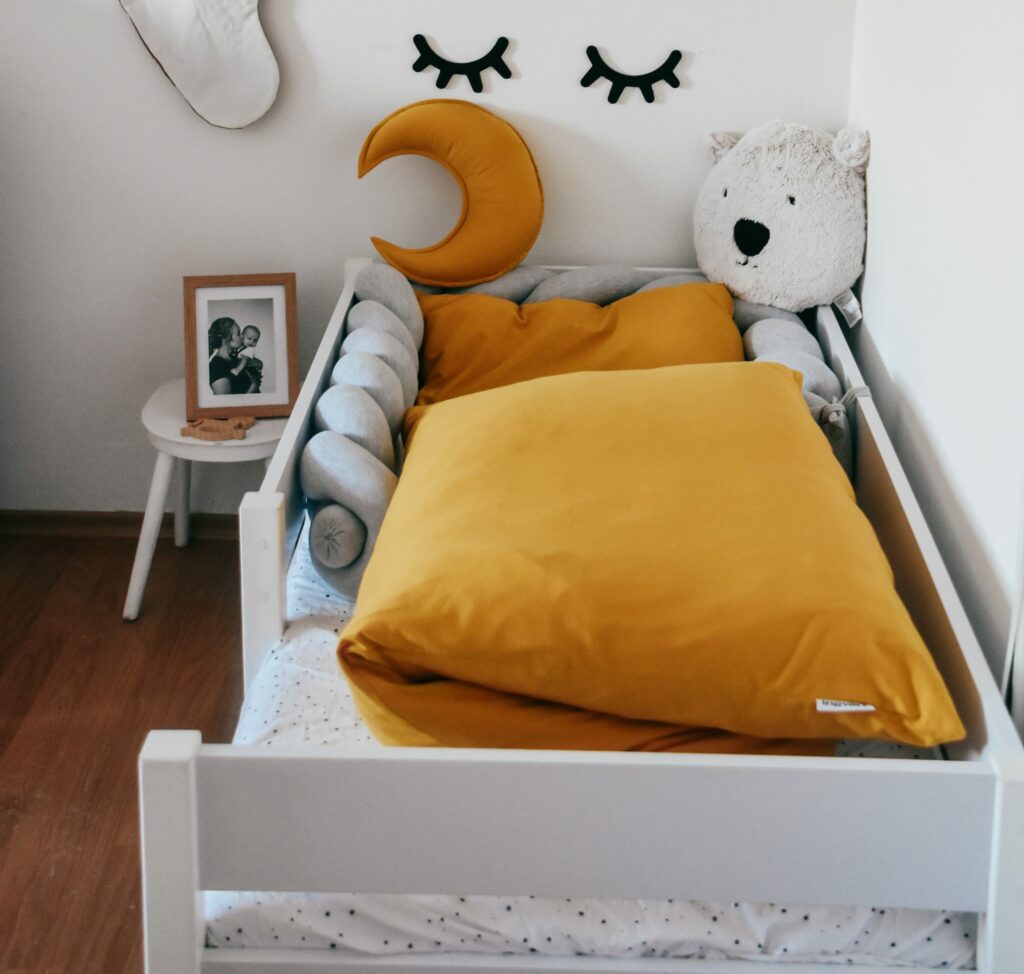 Set bavlněného povlečení – polštář 65 × 45 cm a přikrývka 100 × 135 cm