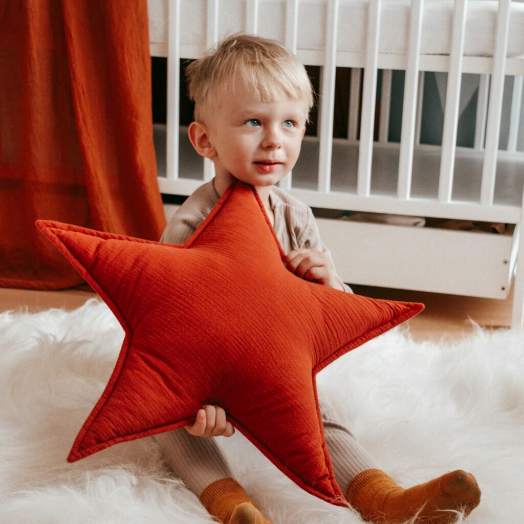 Polštář Hvězda mušelín