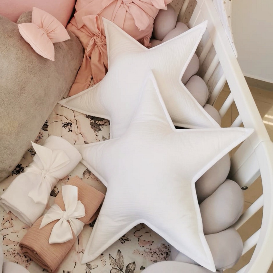 Polštář Hvězda mušelín