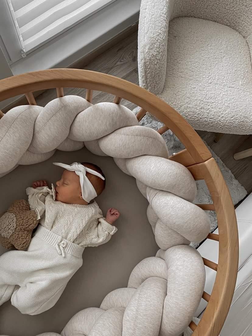 Dětská rostoucí postýlka SMART BED - přírodní dřevo