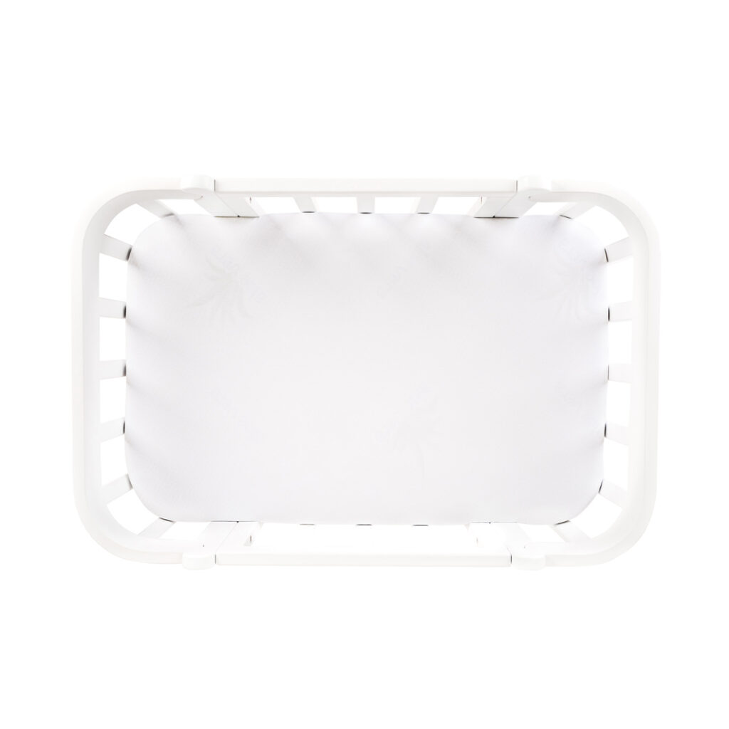 Dětská antirefluxní rostoucí postýlka Nika Duo – bílá