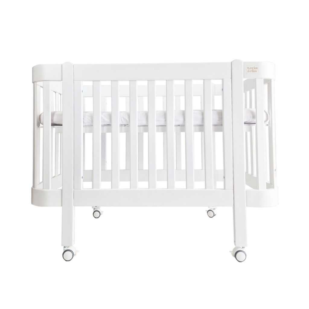 Dětská antirefluxní rostoucí postýlka Nika Duo – bílá