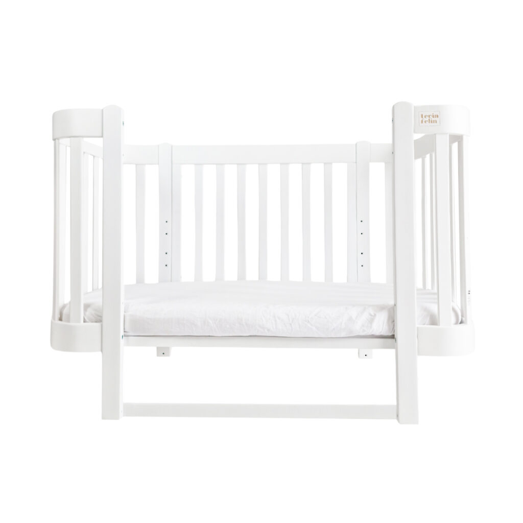 Dětská antirefluxní rostoucí postýlka Nika Duo – bílá