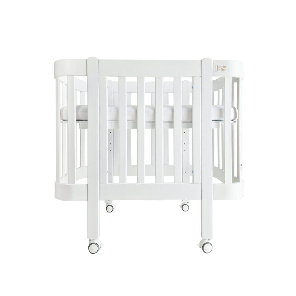 Dětská antirefluxní rostoucí postýlka Nika Duo – bílá