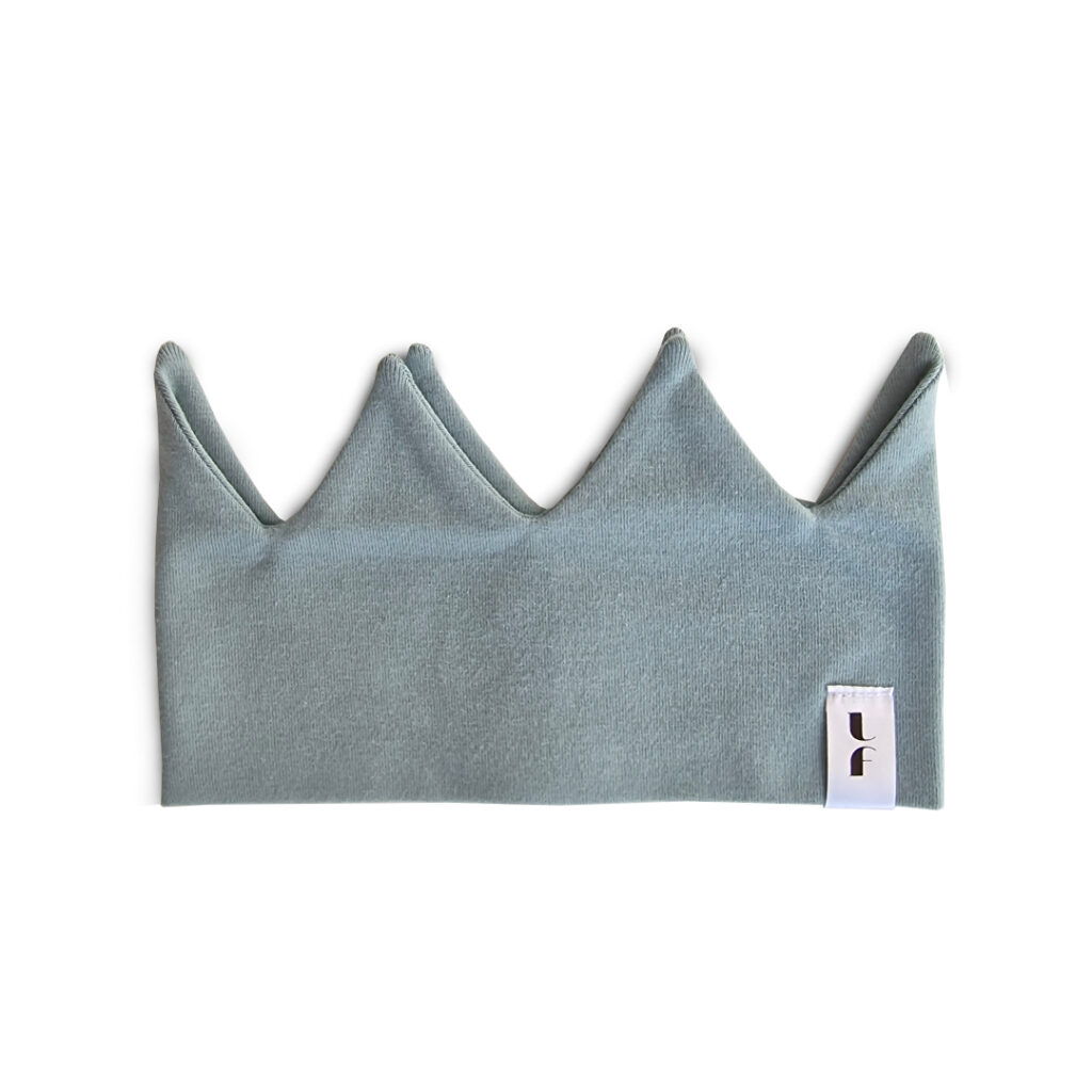 Dětská bavlněná čelenka Crown