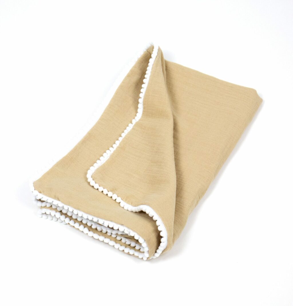 Mušelínová deka s kuličkami