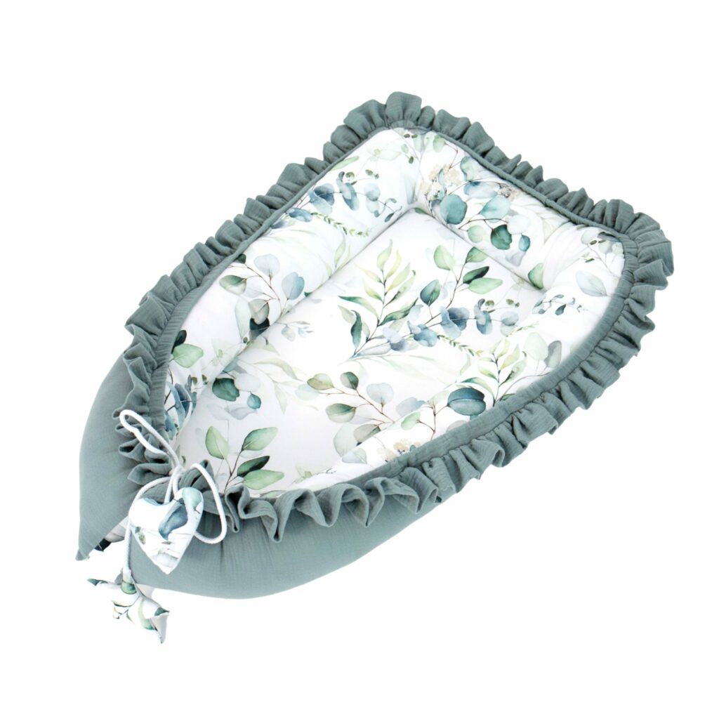 Mušelínové hnízdečko s volánem Mušelínové hnízdečko s volánem