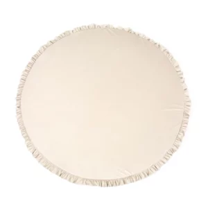 Hrací podložka velvet s volánem Ø130 cm