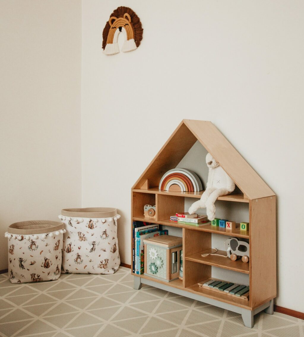 Set 2 bavlněných košíků s kuličkami (M, L) Set 2 bavlněných košíků s kuličkami (M, L)