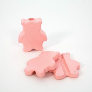 Magnetická dekorace pro dětské postýlky SMART BED – růžový medvídek