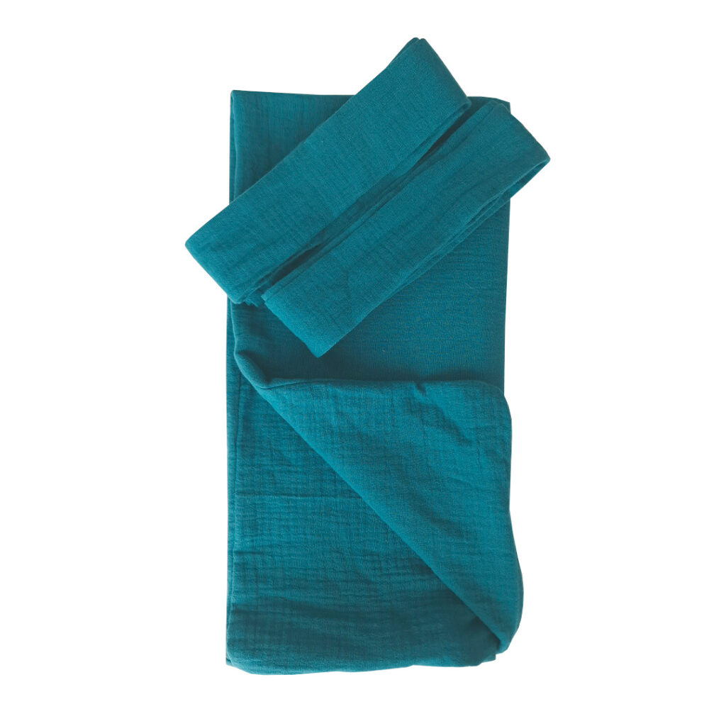 Mušelínový povlak na peřinku 80 × 80 cm