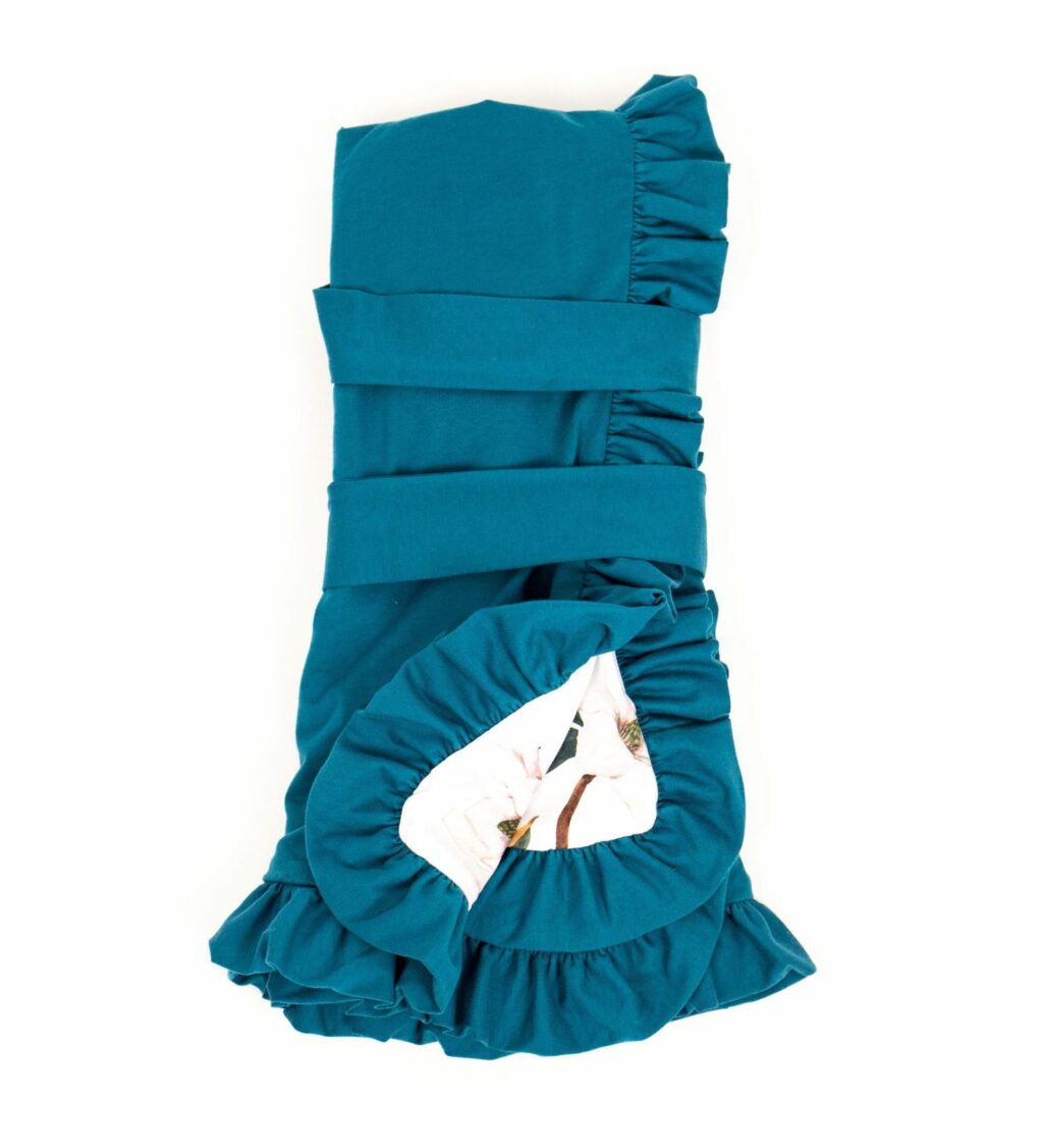 Bavlněný povlak s volánem na peřinku 80 × 80 cm Bavlněný povlak s volánem na peřinku 80 × 80 cm