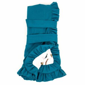 Bavlněný povlak s volánem na peřinku 80 × 80 cm