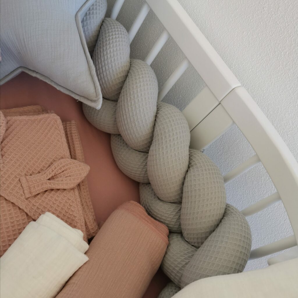 Pletenec vafle – různé barvy