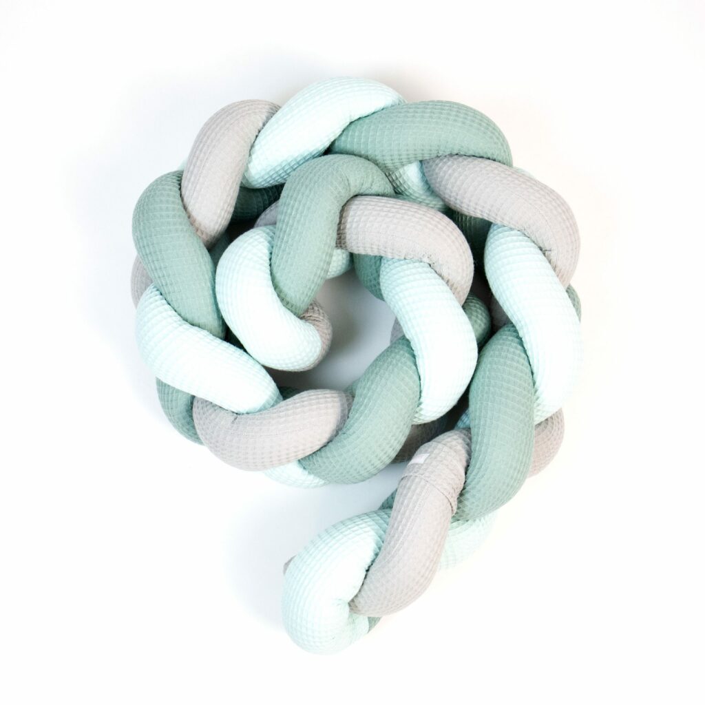 Pletenec vafle – různé barvy