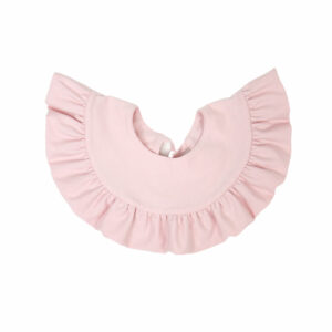 Dětský bavlněný bryndák s volánem