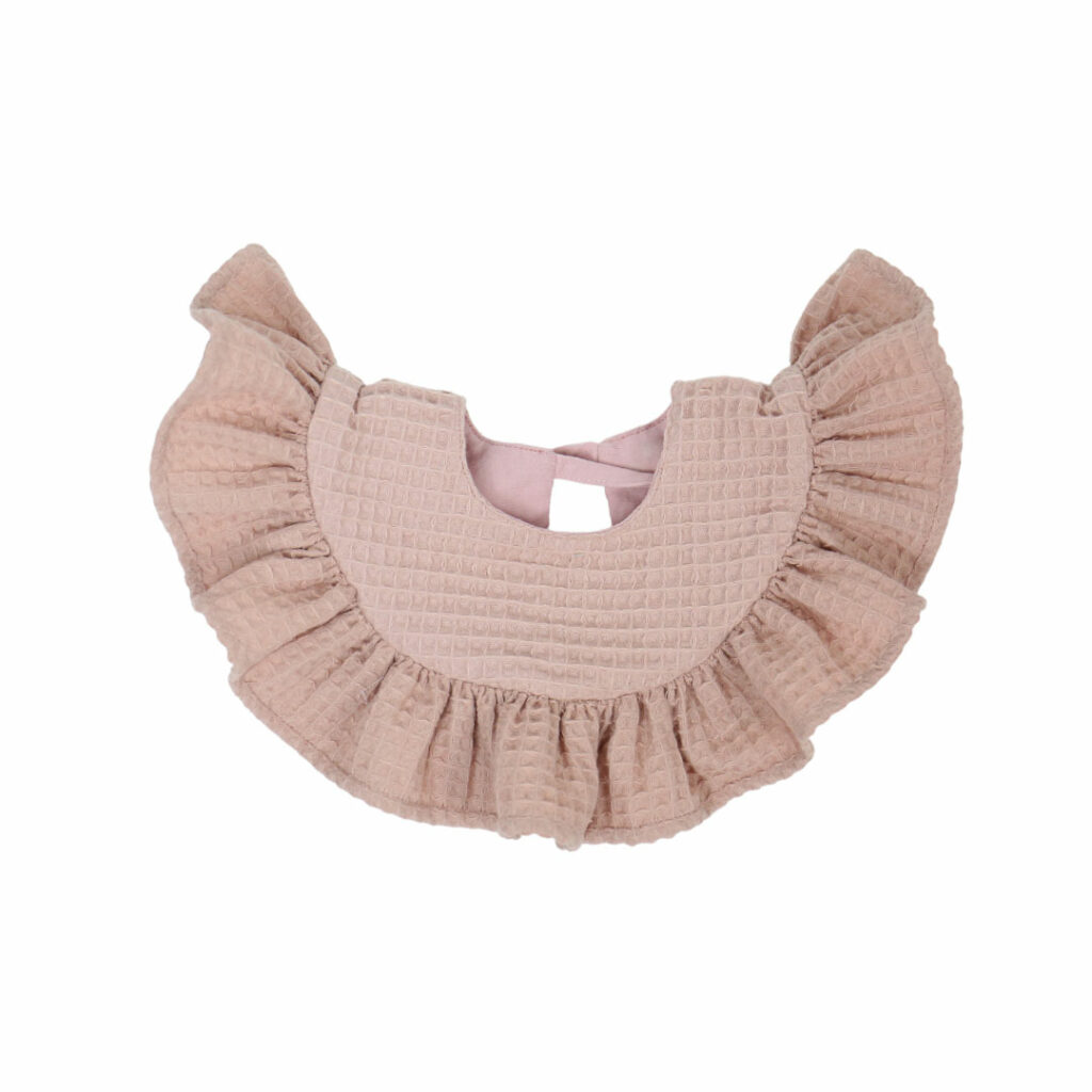 Dětský vafle bryndák s volánem