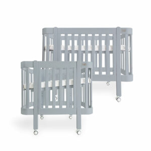 Dětská antirefluxní rostoucí postýlka Nika Duo – šedá