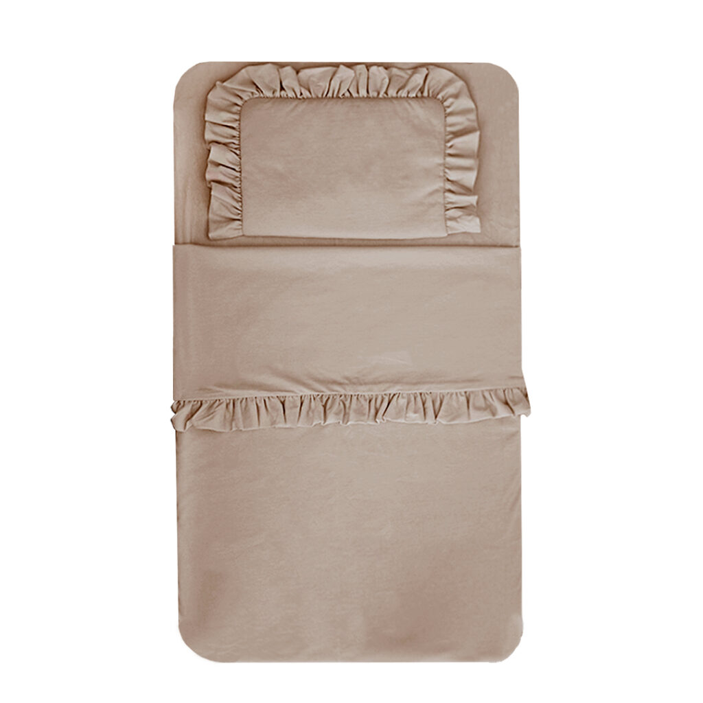 Set do cestovní/přístavné postýlky s volánem Set do cestovní/přístavné postýlky s volánem