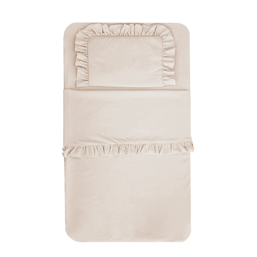 Set do cestovní/přístavné postýlky s volánem Set do cestovní/přístavné postýlky s volánem