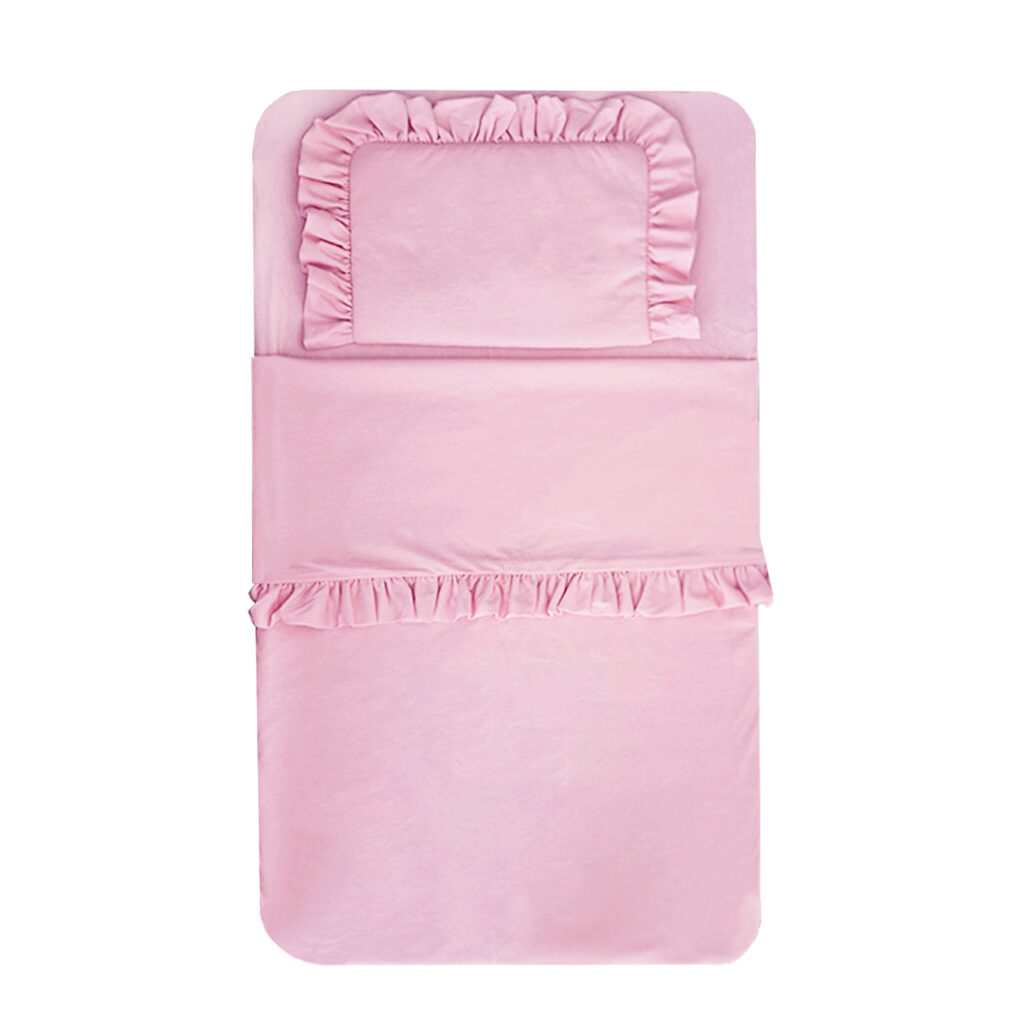 Set do cestovní/přístavné postýlky s volánem Set do cestovní/přístavné postýlky s volánem