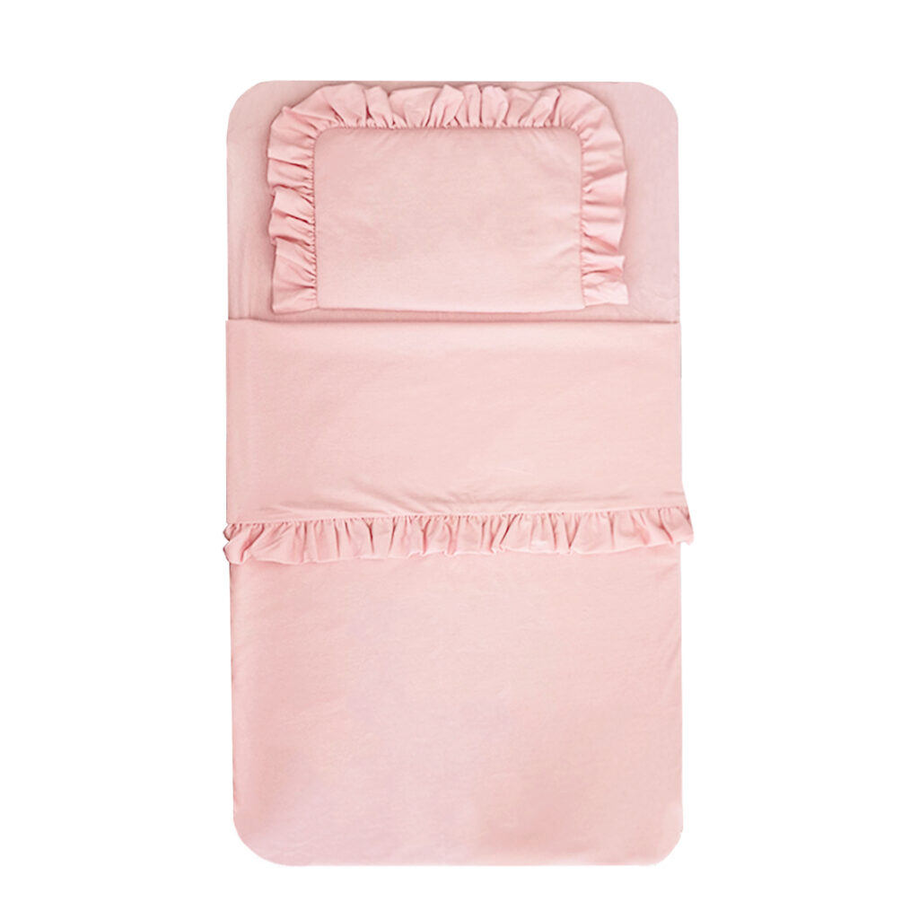 Set do cestovní/přístavné postýlky s volánem Set do cestovní/přístavné postýlky s volánem