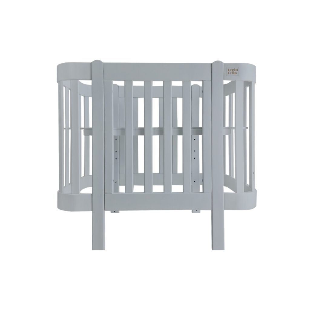 Dětská antirefluxní rostoucí postýlka Nika Duo – šedá Dětská antirefluxní rostoucí postýlka Nika Duo – šedá