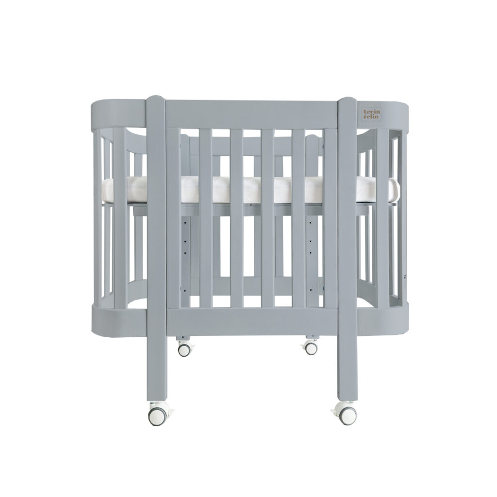 Dětská antirefluxní rostoucí postýlka Nika Duo – šedá Dětská antirefluxní rostoucí postýlka Nika Duo – šedá