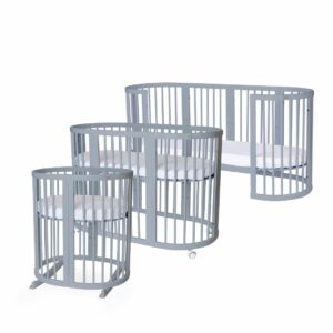 Dětská rostoucí postýlka SMART BED - šedá