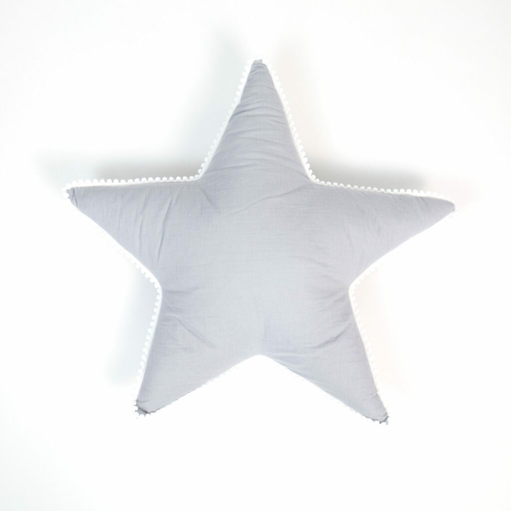 Polštář Hvězda bavlněná s kuličkami