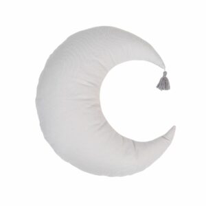 Polštář Měsíc bavlněný se střapcem