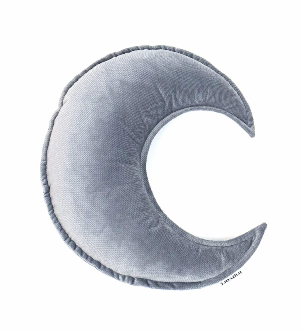 Polštář Měsíc velvet matný