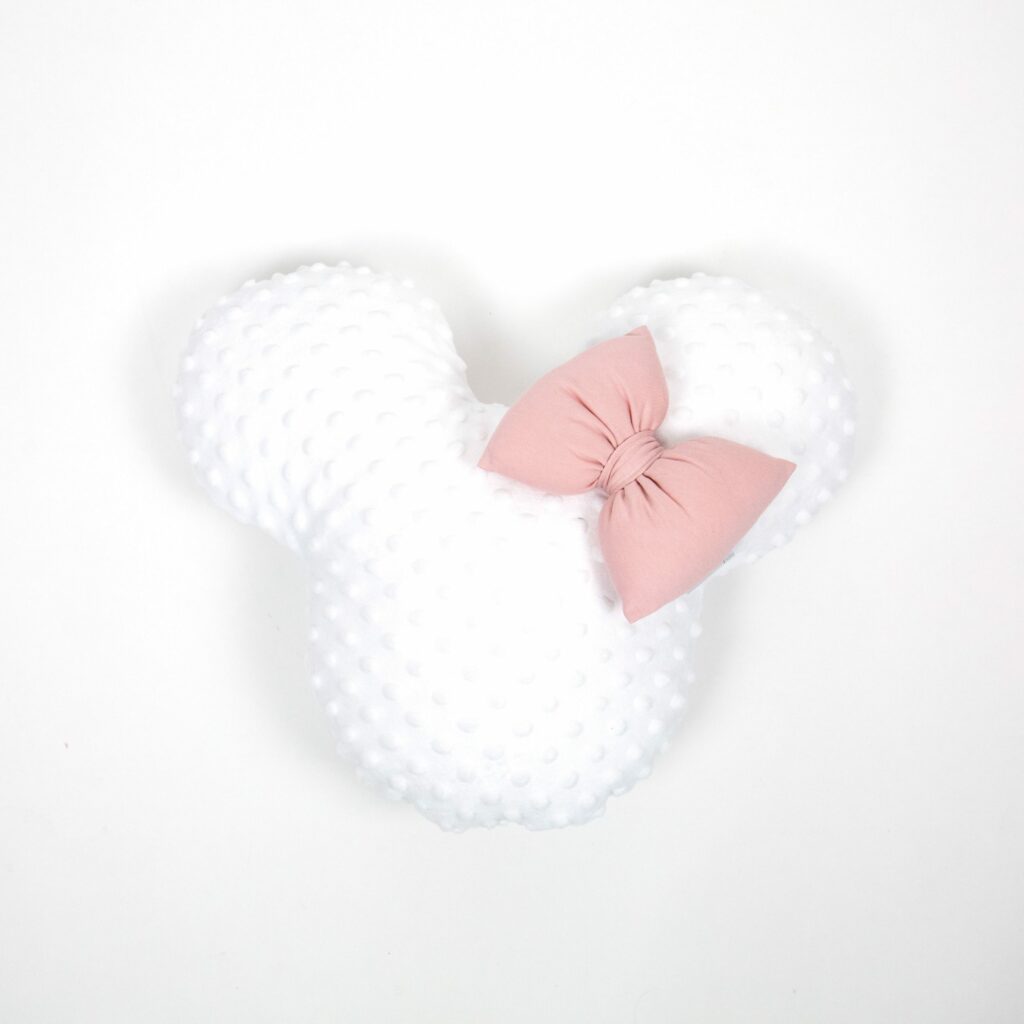 Polštář Monie s bavlněnou mašlí