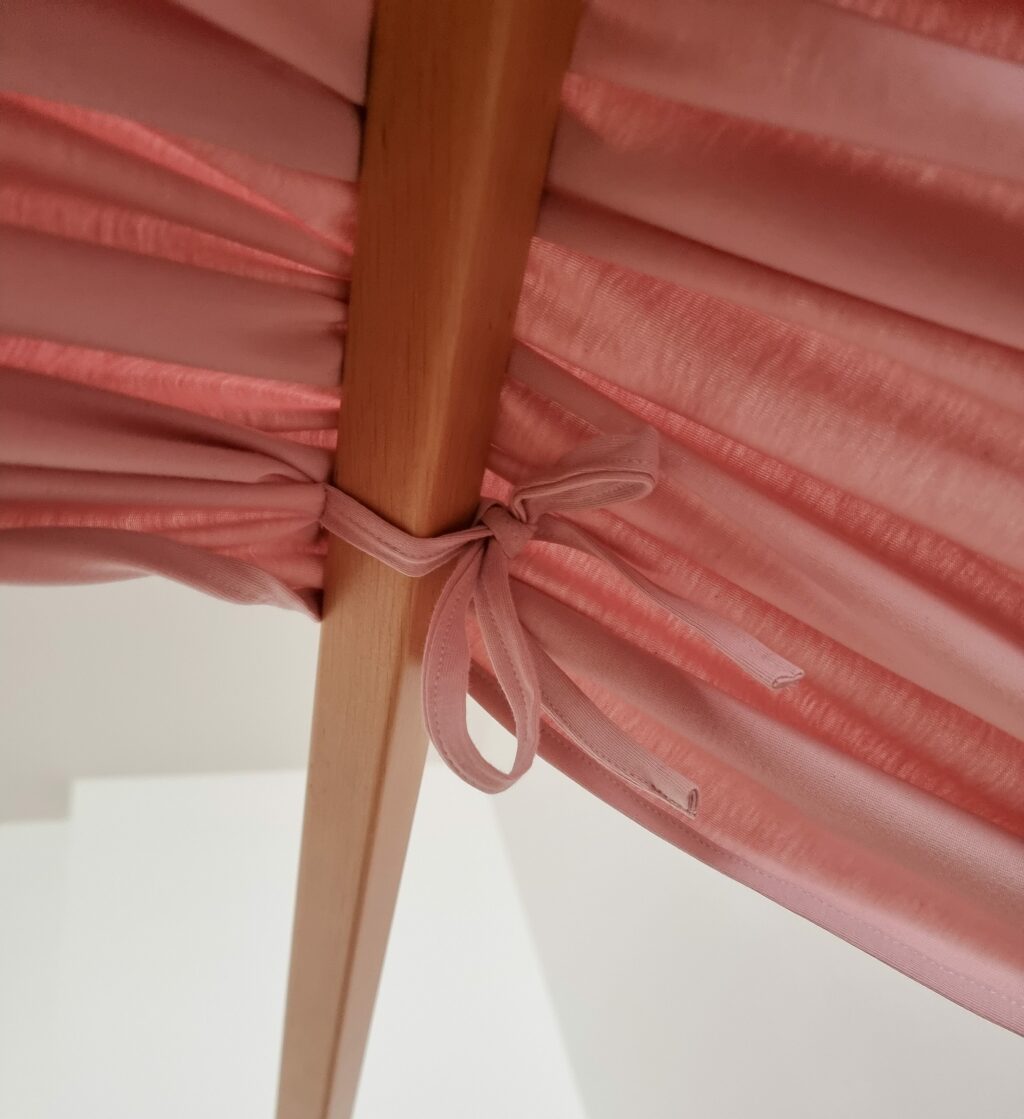 Bavlněný baldachýn na domečkovou postel (2 ks)