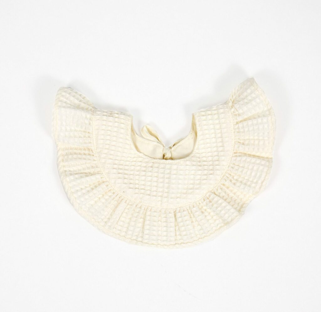 Dětský vafle bryndák s volánem