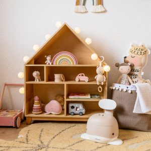 Montessori domečkové police