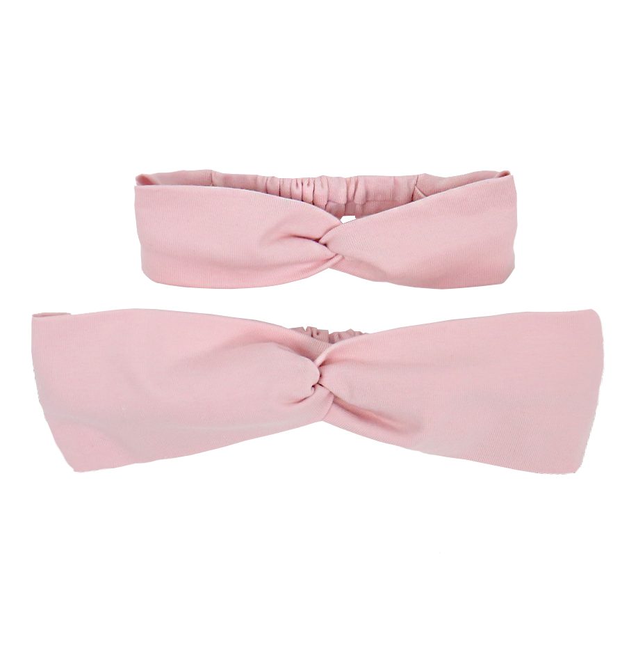 Set 2 bavlněných čelenek Máma a dcera