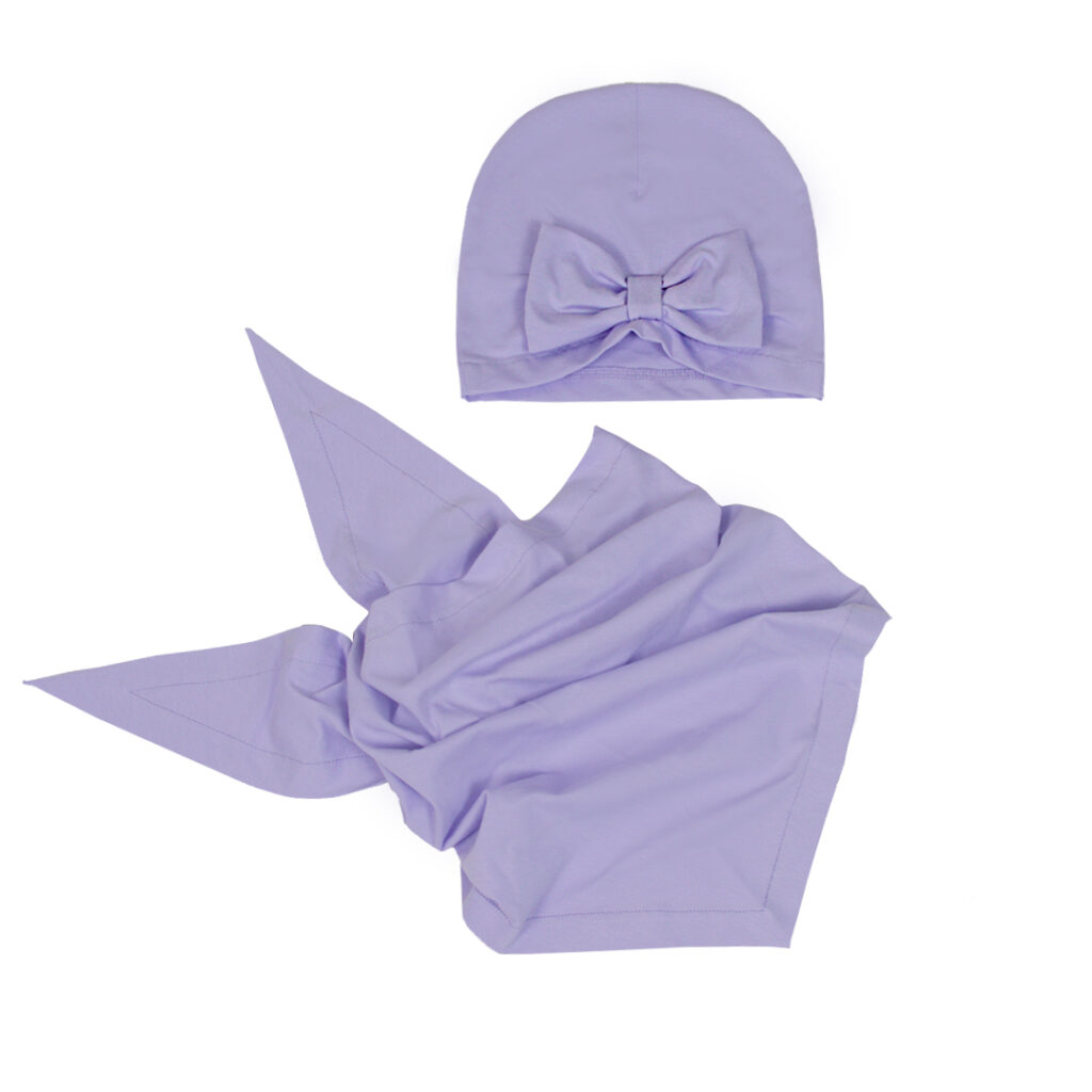 Dětský jarní/podzimní set (čepice a nákrčník) – Mia