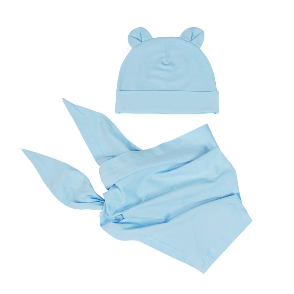 Dětský jarní/podzimní set (čepice a nákrčník) – Ninka