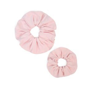 Set 2 bavlněných scrunchies gumiček Máma a dcera