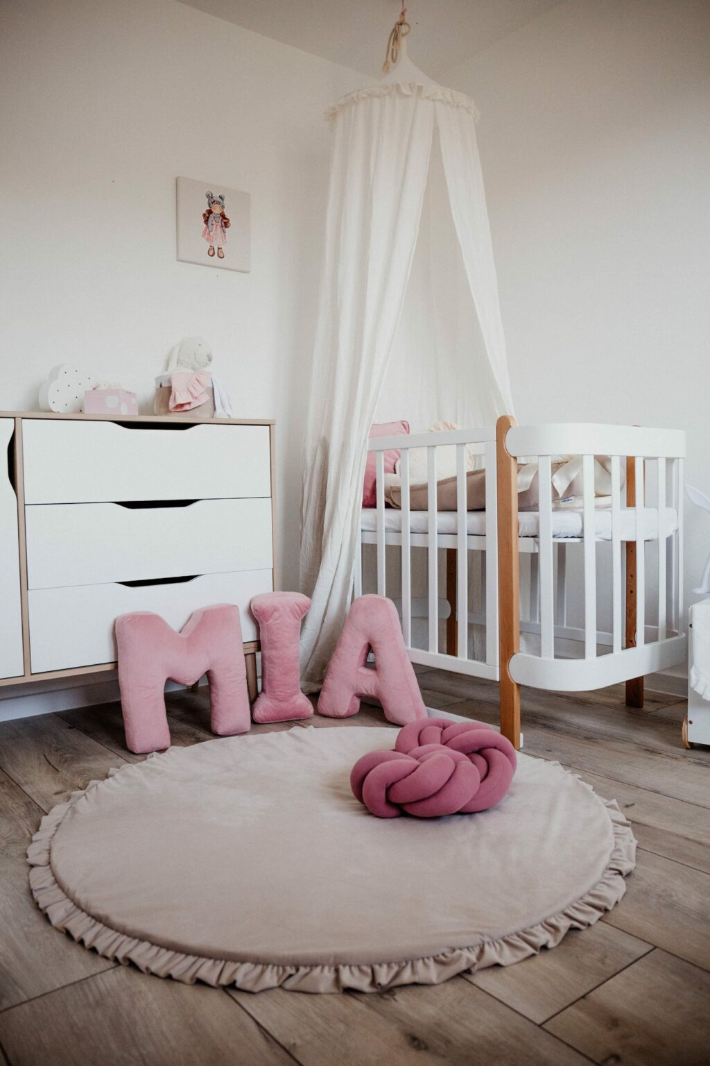 Pletený polštář Flat