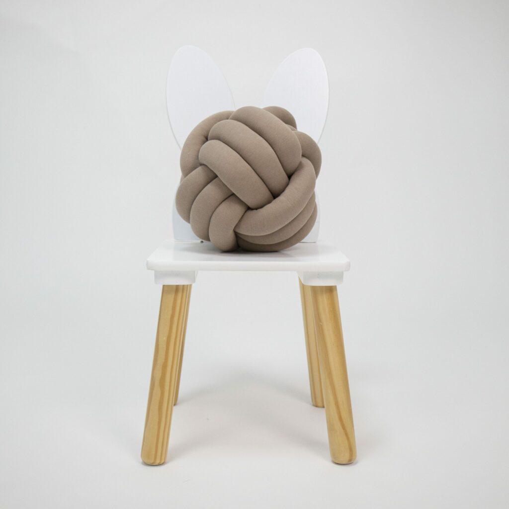 Pletený polštář Ball