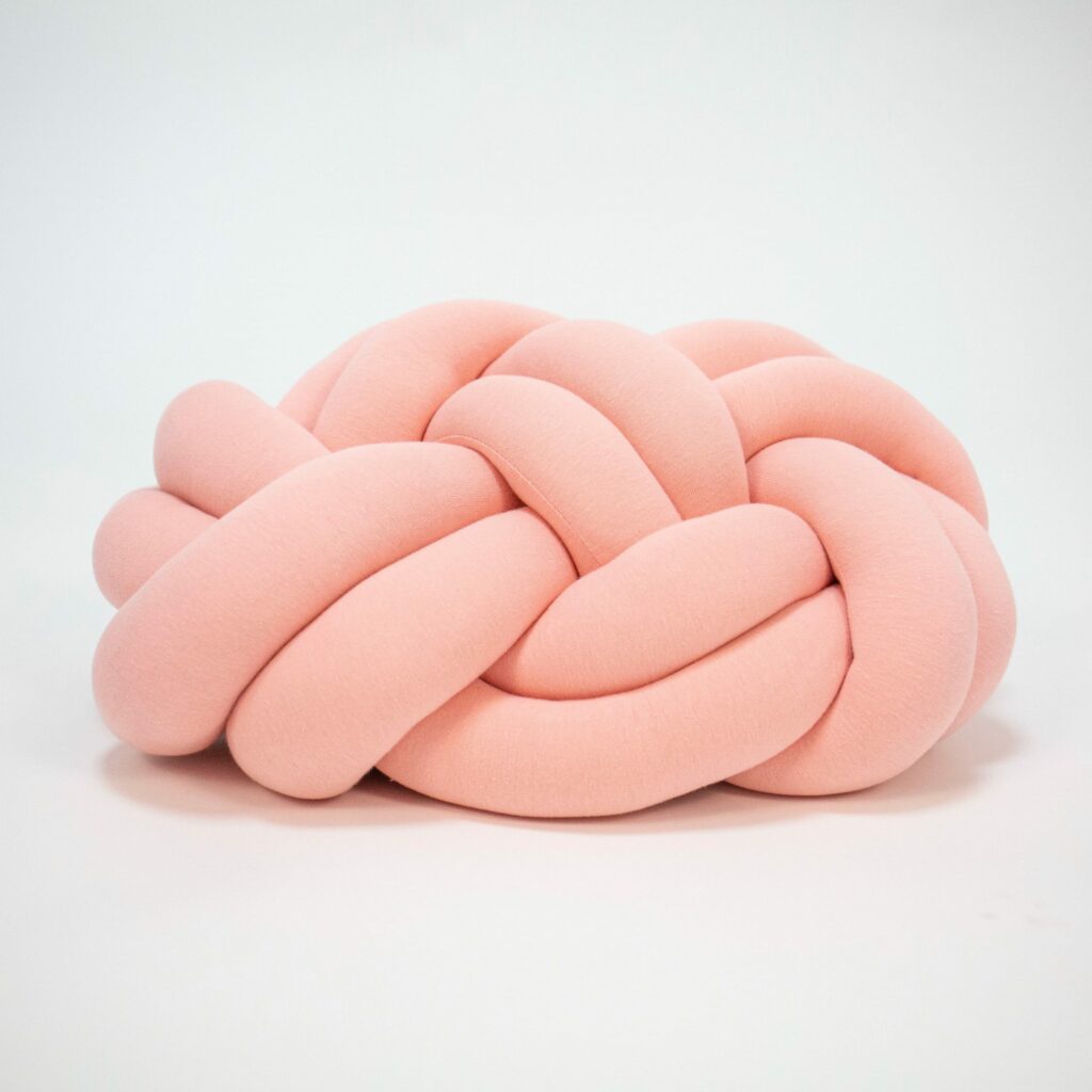 Pletený polštář Flat